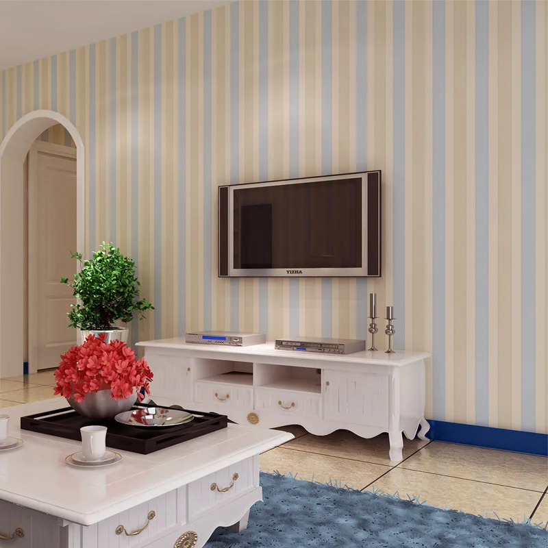 Нетканые обои для гостиной спальни фон в британском стиле красные синие