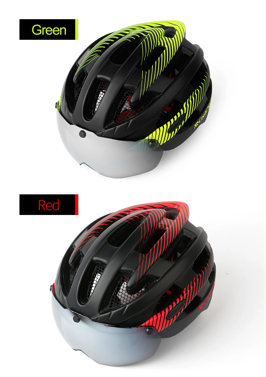 Coolсмена велосипедный шлем MTB сетка от насекомых цельный литой мужской женский велосипедный шлем с светильник ветрозащитные очки