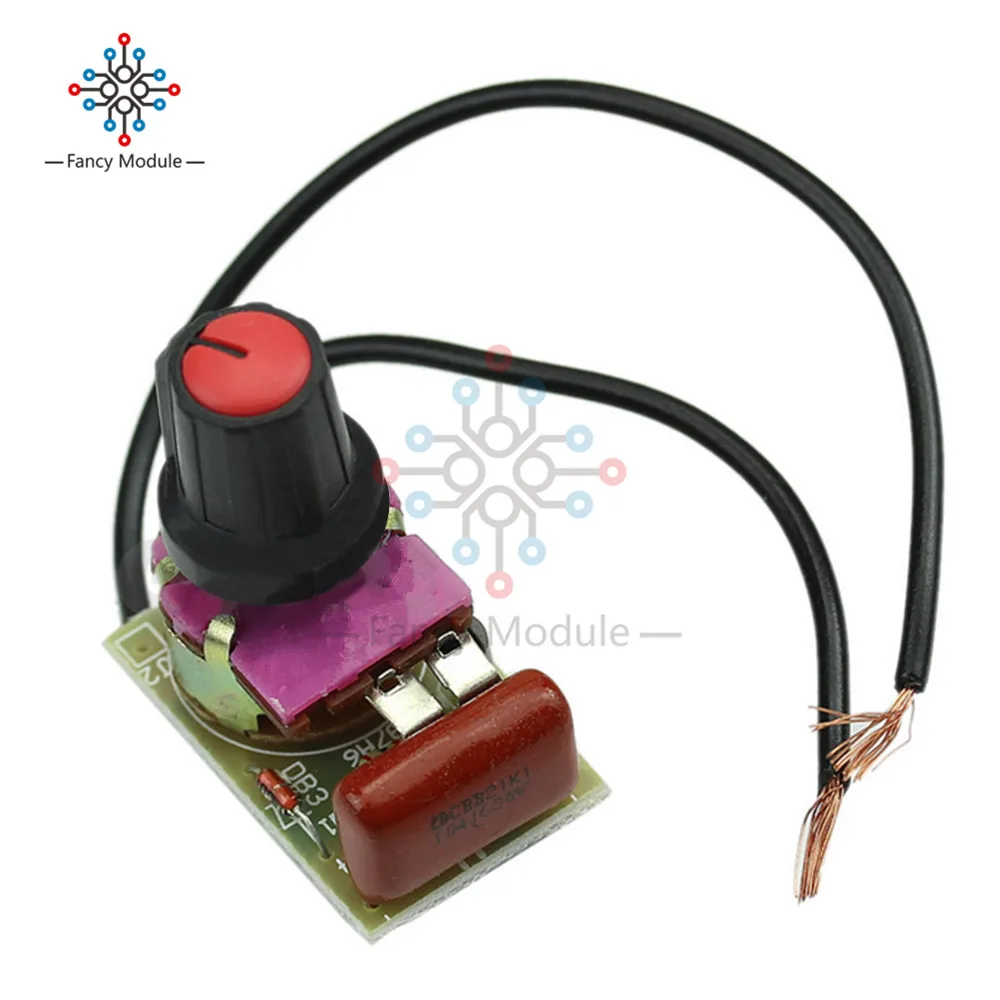 MAC97A6 100W Переключатель Скорость модуль регулирования диммер для Arduino затемнения