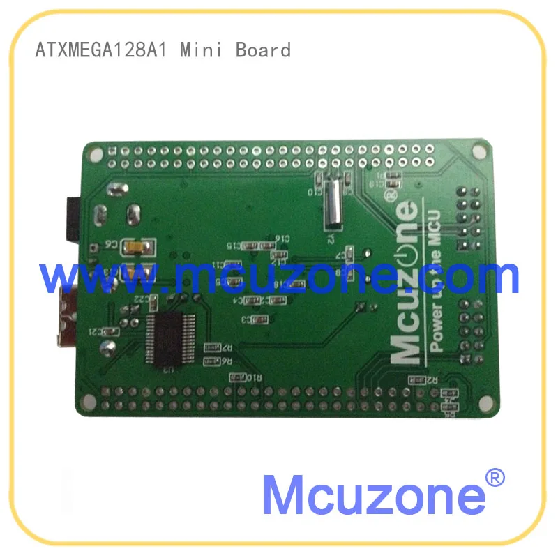 Atmel ATxmega128A1 мини доска RS232 загрузчика предварительно 12Bit АЦП ЦАП 8 UART JTAG PDI XMEGA128A1U |