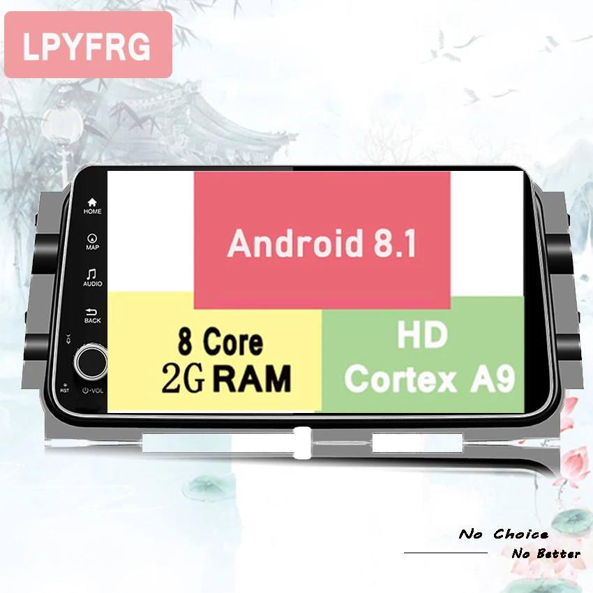 Автомагнитола 9 &quotHD 1024*600 ips android 8 1 аудио стерео a/v встроенный gps 3/4g wifi bt usb для Nissan