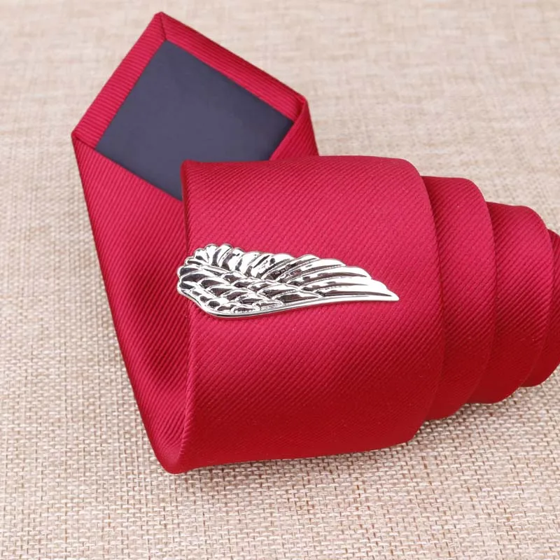 Mdiger Новые Медные мужские Зажимы для галстука в форме листьев/крыла/рыбы/Tabocco