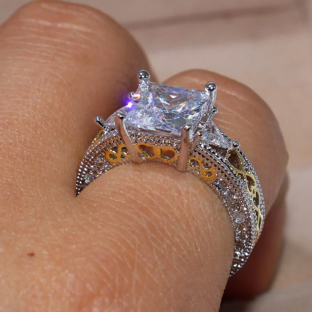 Роскошные модные ювелирные изделия Victoria Square из стерлингового серебра 925 пробы с