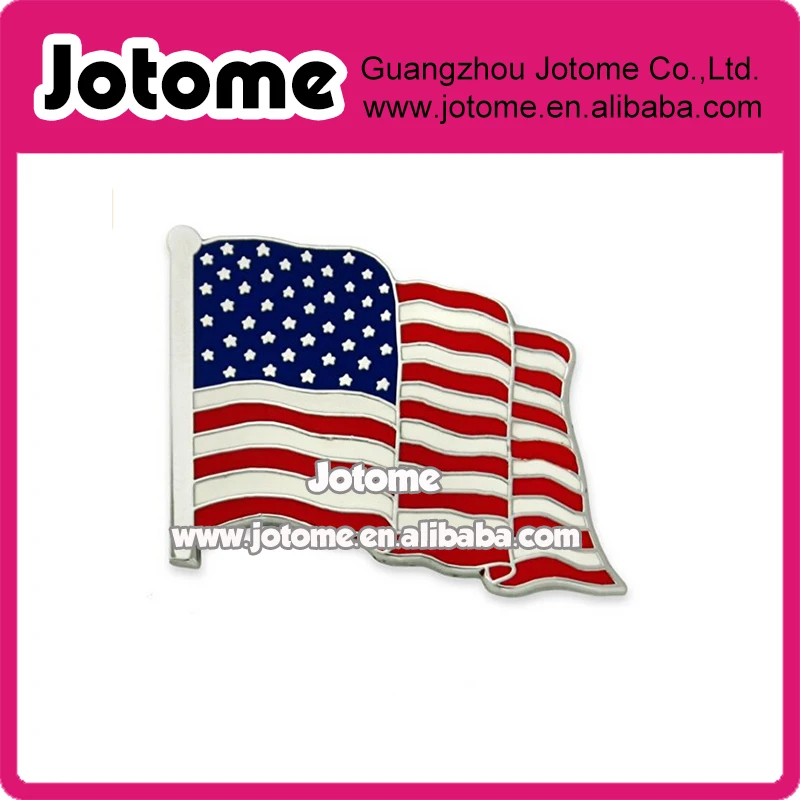 comprar 100pcst Esmalte Eua Bandeira Americana Patriótico Lapela Pino