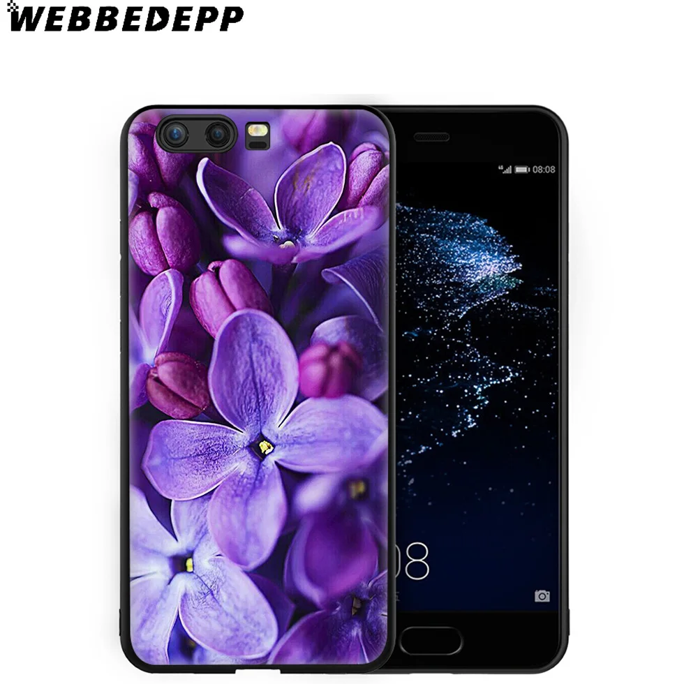 WEBBEDEPP Infinity on фиолетовый мягкий чехол для Huawei P8 P9 P10 P20 P30 Lite Pro P Smart Z Plus 2019 Y6 Prime 2018 2017