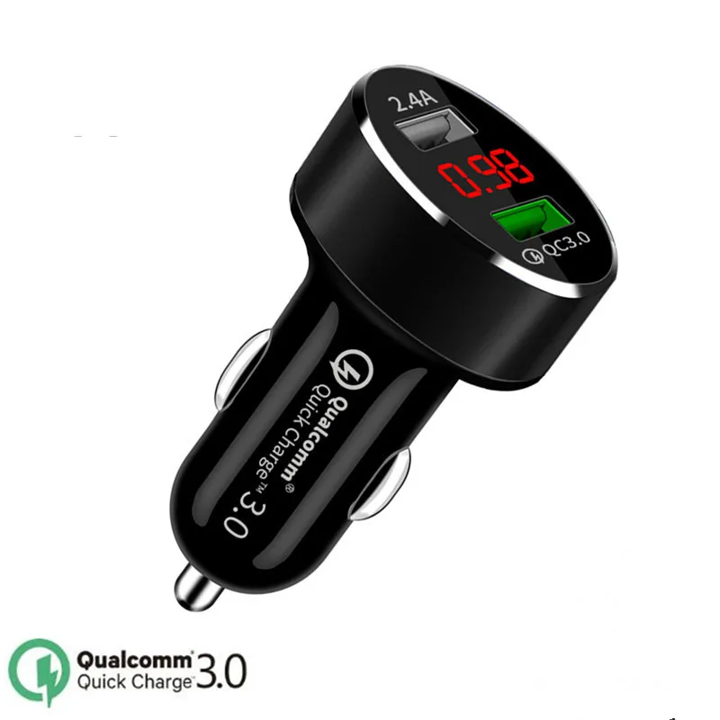 Автомобильное зарядное устройство с двумя USB-портами 3 0 А (макс.) | Мобильные