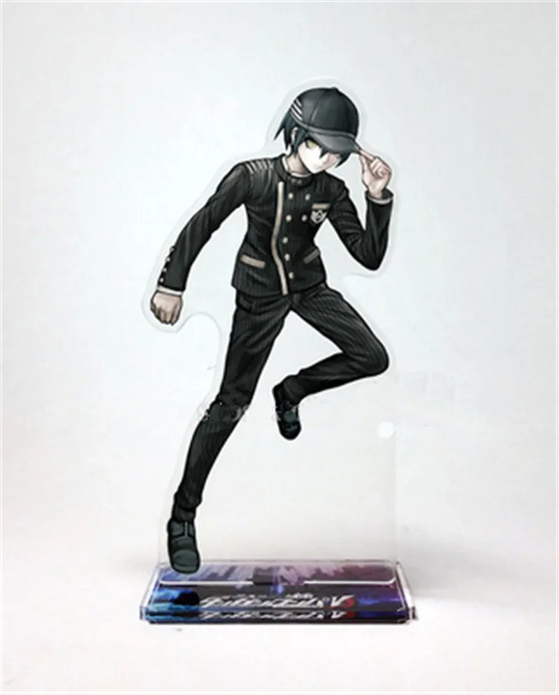 Аниме Danganronpa V3: Killing Harmony Kokichi Oma фигурка на акриловой подставке Подарочная игрушка Хэллоуин мультфильм настольная подставка фигурка Рождество