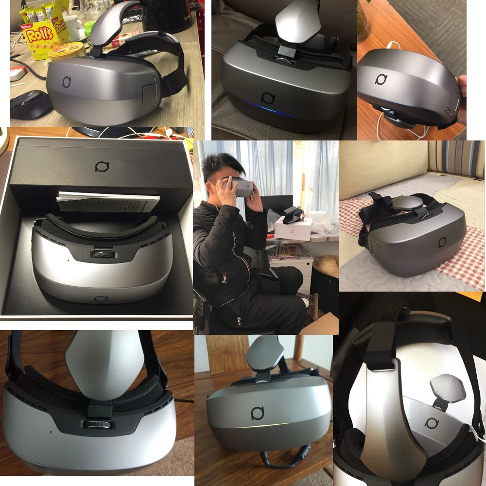 3D VR Игровое Видео Фильм Очки Виртуальной Реальности Все в одном 1440 P 5.7 &quotдисплей