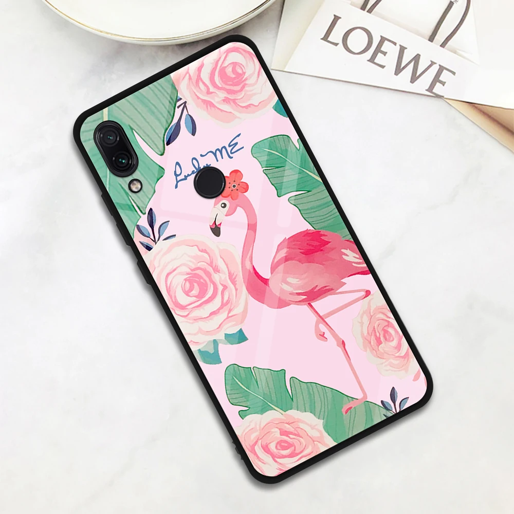 09 Чехол из закаленного стекла для Xiaomi Mi 9 8 A2 Lite Redmi K20 Note 5 6 7 Pro Note7 Pro, задняя крышка, чехол для телефона Redmi 7 6 5 Plus - Цвет: 09