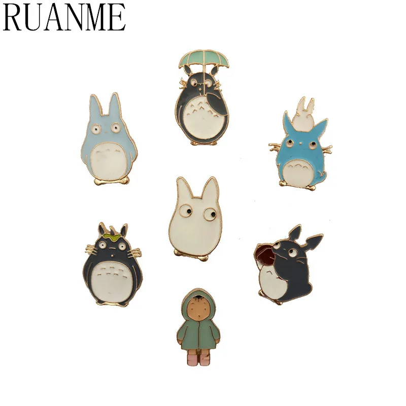 Бижутерия амулет мультяшная куртка микро-голова детство прекрасный Тоторо