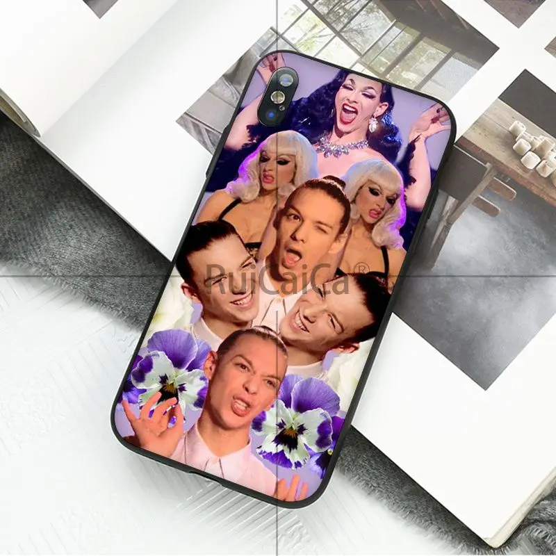 Мягкий чехол для мобильного телефона Ruicaica RuPaul's Drag racing с рисунком Apple iPhone 8 7 6 S Plus