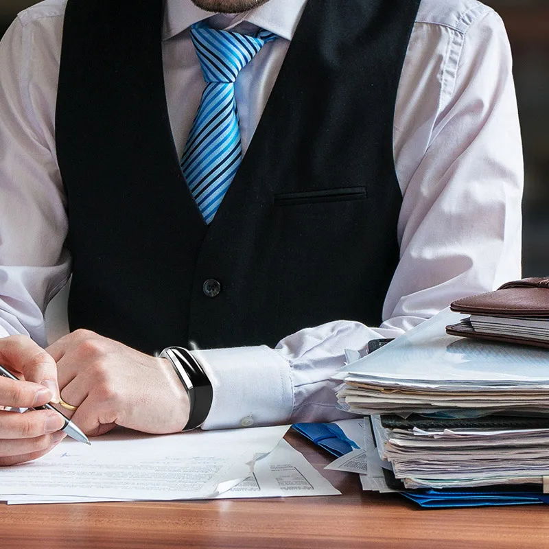 Smart Bracelet Bluetooth Blood Pressure Heart Rate Monitor Waterproof Sport Watch for IOS Android TU-shop | Электроника