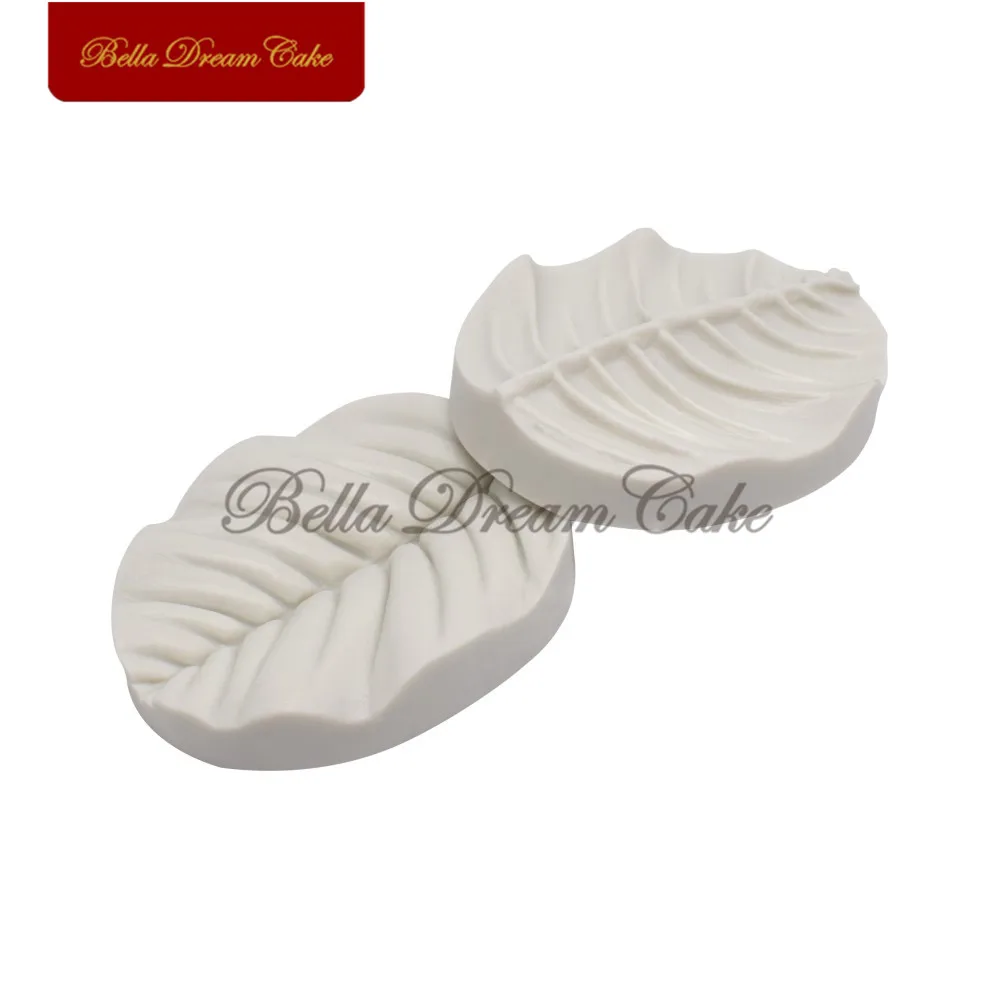 Leaf Veiner силиконовая форма DIY 3D Мыло Форма для мастики помадка Sugarcraft набор форм