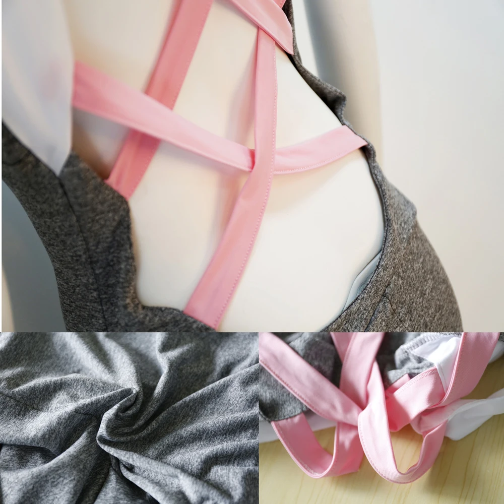 Женский спортивный костюм 2018 цельные повязки с открытой спиной набор для йоги