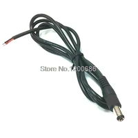 0 3m 0 5m 1m 20awg male dc5 5 cable 5 5mm 2 1mm 5 5 2 1 2 5 dc jack socket power adapter connector wire for led strip light