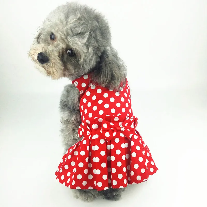 Traumdeutung Small Dogs Dresses Wedding Princess Skirt Cute Fashion For Pets Party Dress Tutu Cats Clothes Spring hondenjas | Дом и сад