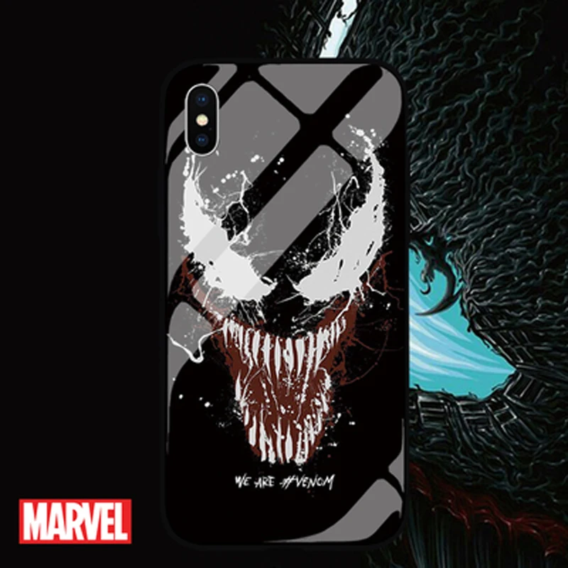 Чехол для мобильного телефона Man Wei Venom iPhone XS MAX Apple XS/XR из закаленного стекла чехол 6