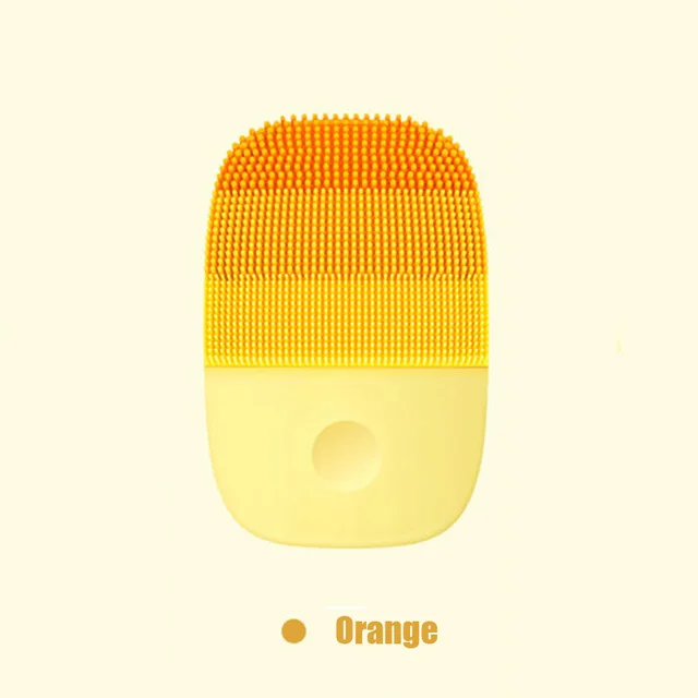 Orange Mijia inFace небольшой Очищающий Инструмент глубокое очищение Sonic beauty прибор для ухода за лицом очищающий уход за кожей лица массажер для женщин - Цвет: Orange