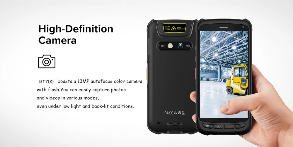 4G LTE ручной КПК Android 6,0 OS 2G ram, 16G rom памяти NFC 1D 2D сканер штрих-кода