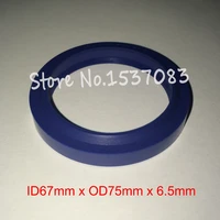 hydraulic ram cylinder seal wiper seal o ring rod ring gasket 67mm x 75mm x 5mm x 6 5mm
