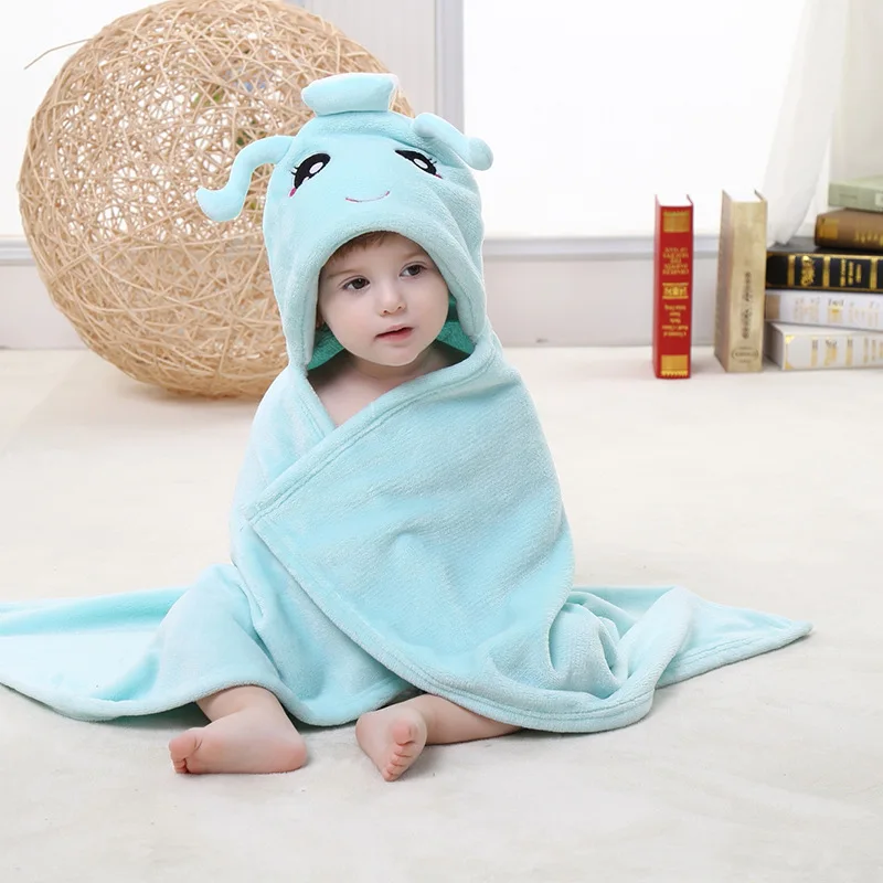 0-24M 2015 Hot Sale Unisex Blankets Cute Children's Blanket Cartoon Girls Boys Bath Towel Flannel Baby Newborn | Мать и ребенок