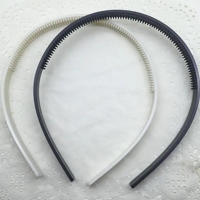 1 см модный простой Женский Пластиковый ободок для волос повязка на голову с