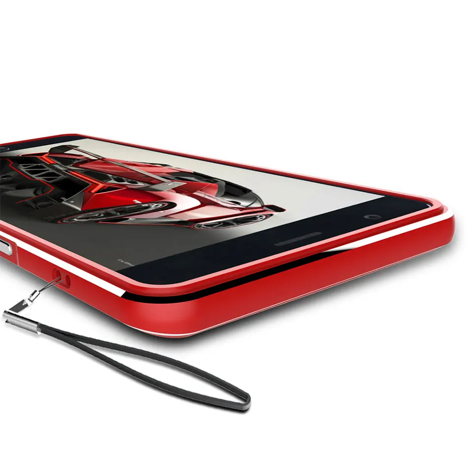 Чехол бампер для OnePlus 3T Ультратонкий с металлической рамкой защитный чехол