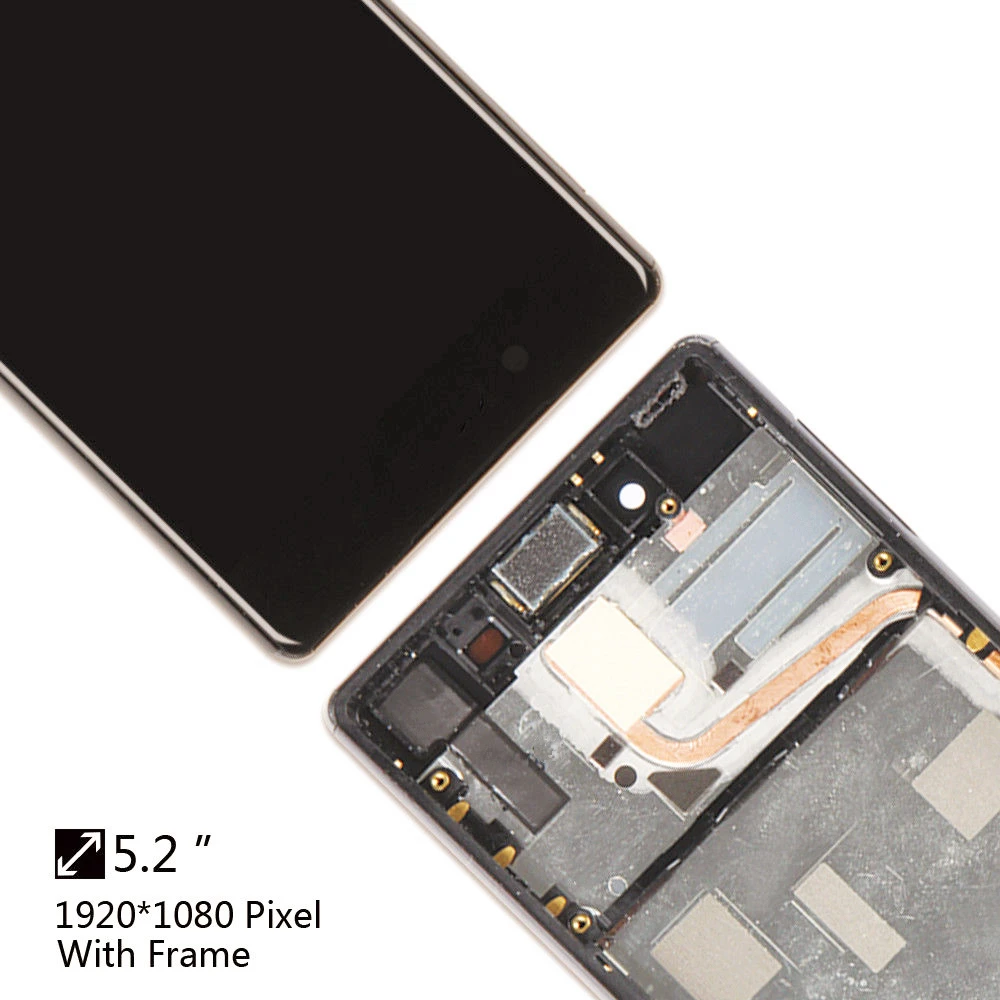 Черный Цвет 4 6 &quotдля sony Xperia Z3 компактный ЖК дисплей Дисплей мини D5803 D5833 Экран