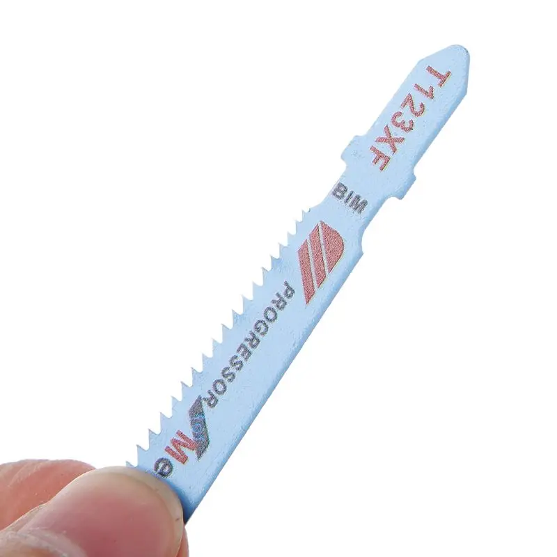 

5pcs T123XF 4'' BIM 100mm Reciprocating Sabre Saw Blades For Cutting Metal Professional