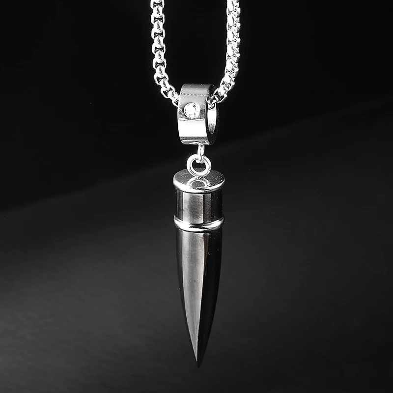 RIR из нержавеющей стали мужской кулон ожерелье подвеска военные украшения мини