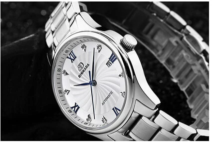 Sapphire 5A Auto mechanical wristwatch Binkada Thunder dial 30M water fashion men auto watch 7001M | Наручные часы