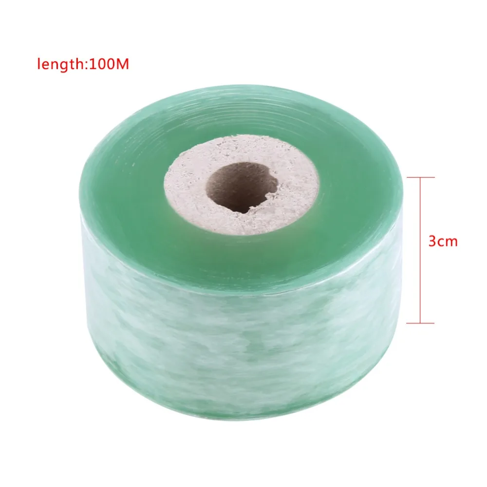 

PVC Fruit Tree Grafting Tape Secateurs Engraft Branch Gardening Tool 3CM*100M tapetool tapener grafting tape