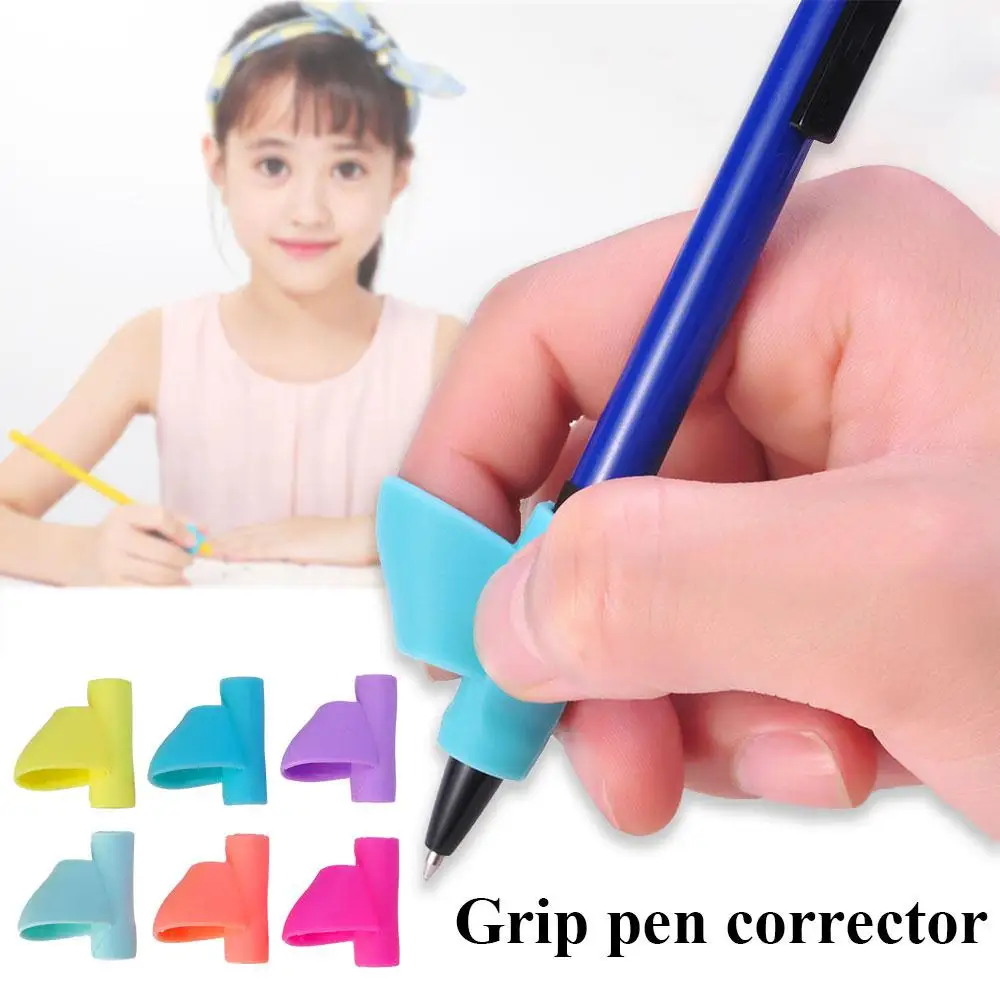 3PCS Children Pen Grip Pencil Holder Writing Corrector Posture Correction Tool | Красота и здоровье