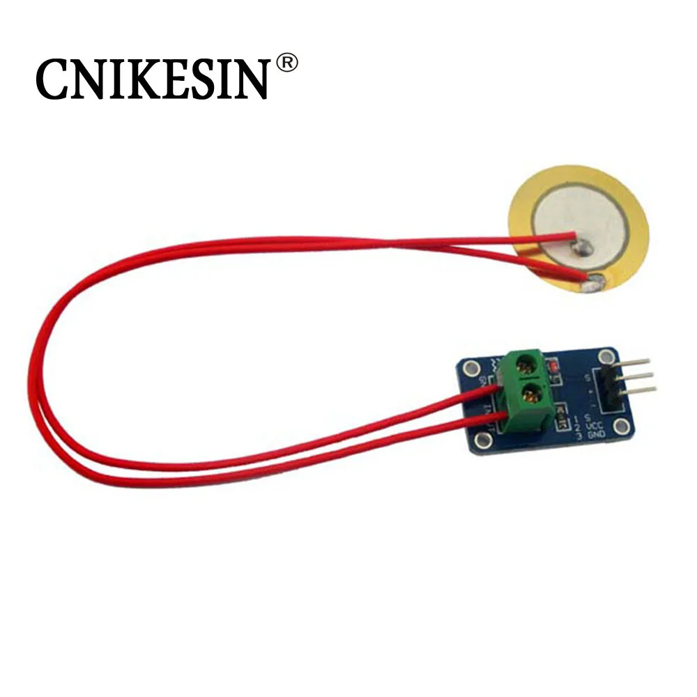 CNIKESIN аналоговый пьезоэлектрический керамический модуль датчика вибрации