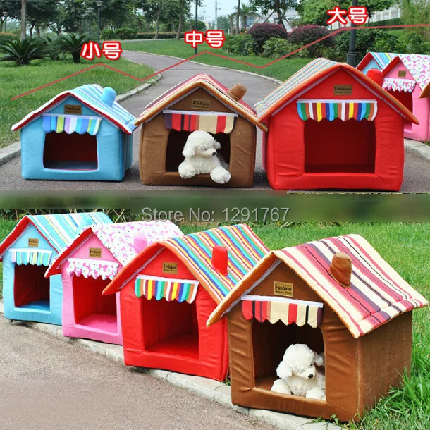 Новое поступление роскошный домик для домашних питомцев собак фирменное
