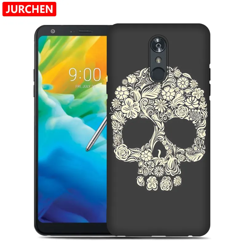 Ультратонкий чехол JURCHEN с рисунком для LG Stylo 5 Stylo5, задняя крышка, милые собака и кошка, мягкий чехол из ТПУ для LG Stylo 5, чехол для телефона - Цвет: 47