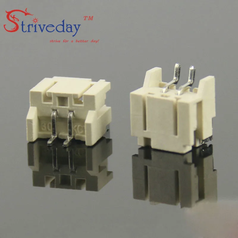 500 шт./лот светодиодная SMD Клеммная колодка 2p высокотемпературная пламя PH2.0