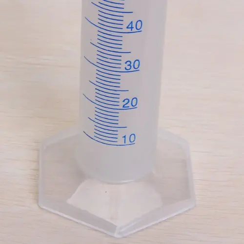 Доступный 4 шт прозрачный пластиковый измерительный цилиндр|plastic measuring cylinder|measuring