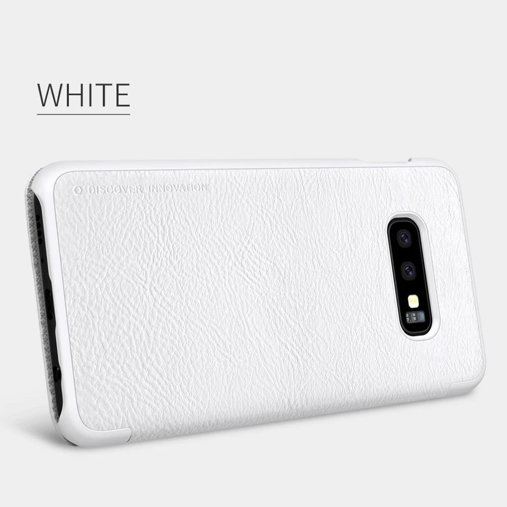 Чехол Nillkin для samsung Galaxy S10E S10 E Qin из искусственной кожи, откидная крышка для samsung S10E, чехол