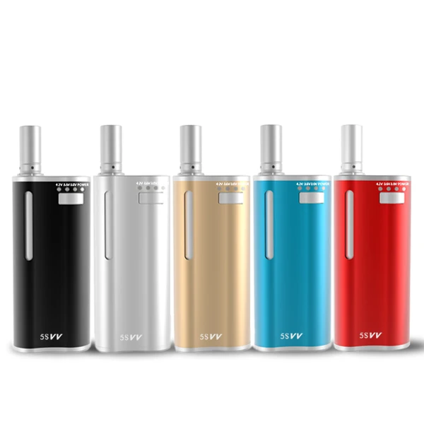 50 шт. MJTECH 5S Vv комплект электронных сигарет воск/масло коробка мод 2 в 1 испаритель