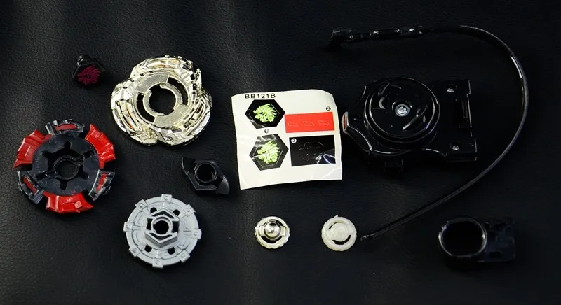 Набор волчков oMoToys Beyblades набор 4D металлических лезвий Fusion LDrago Guardian BB121 S130MB
