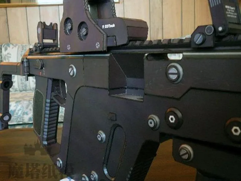 Высококачественный набор 3D бумажных моделей KRISS Super V Razer assault gun|Картонные