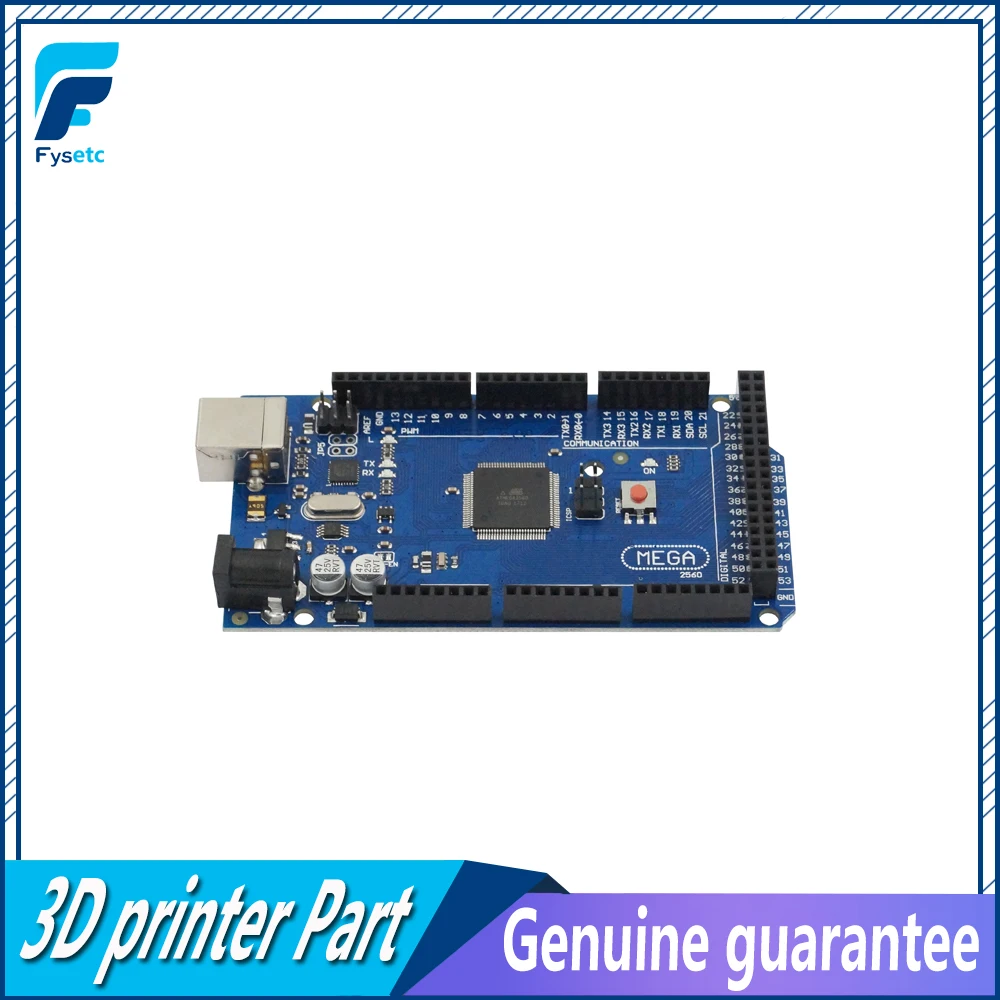 Бесплатная доставка плата контроллера 3D принтера Mega 2560 R3 (ATmega2560 16AU) принтер
