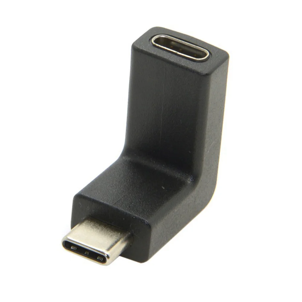 21*25mm New Elbow Design 90 Degree Right Angle USB 3.1 Type-C Male To Female Extension USB-C Adapter |
