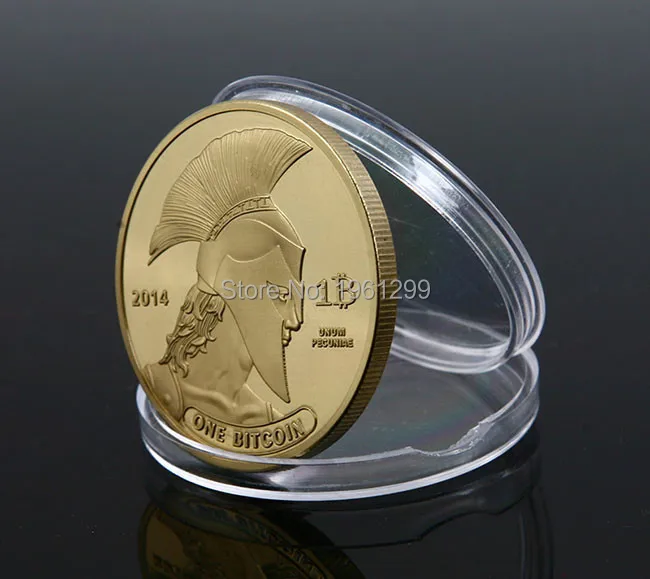 

USA bitcoin Titan 24k gold plated coins,1pcs/lot Free shipping