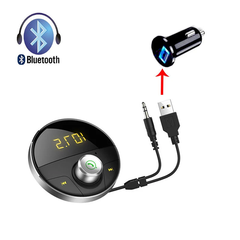 Handsfree AUX FM передатчик пусковая установка центр 3 5 мм Bluetooth автомобильный комплект