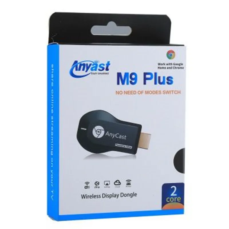M9 Anycast M2 M4 m9 Plus Ezcast Miracast AirPlay хромированный ТВ Стик HDMI Wifi Дисплей приемник ключ для