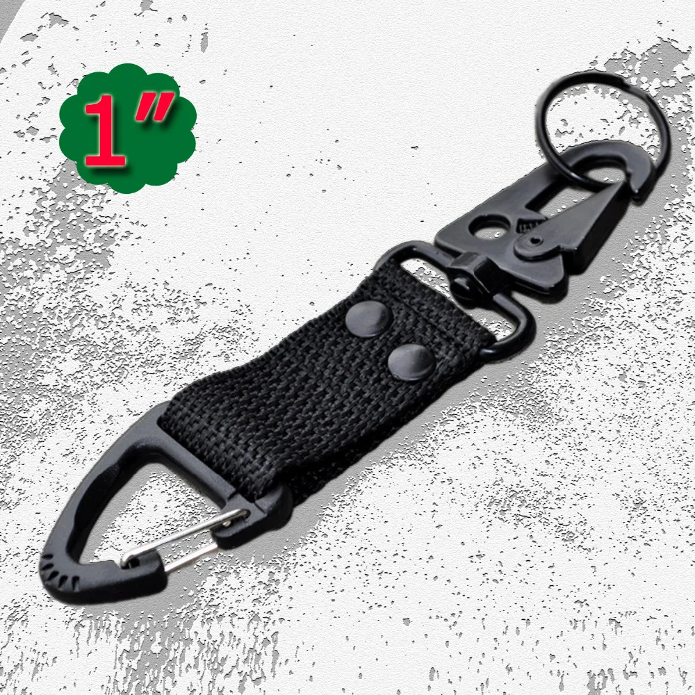 2 шт./упаковка пластиковые тройные Крючки для ключей|hook buckle|1 inch buckleplastic clip buckle |