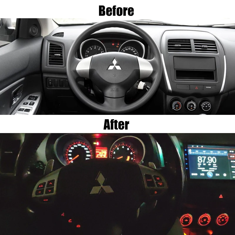 Руль круиз-контроль Busston переключатель для Mitsubishi ASX 2010- многофункциональные кнопки управления громкостью радио