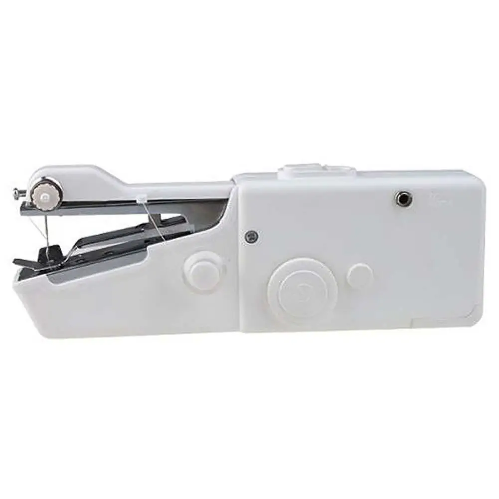 Портативная швейная мини машинка для дома швейные принадлежности